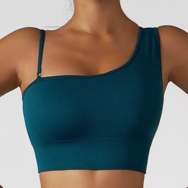 One Shoulder Sports Top