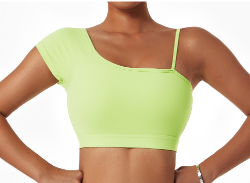 One Shoulder Sports Top