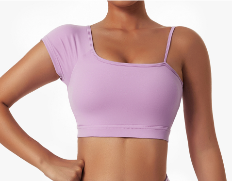 One Shoulder Sports Top