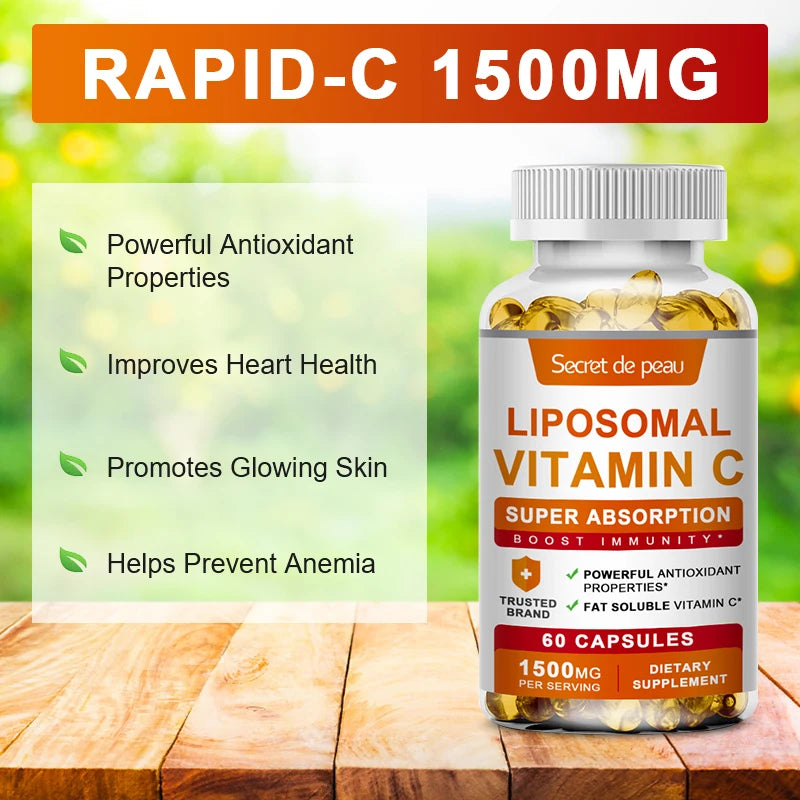 Secret De Peau Organic Liposomal Vitamin C Capsules