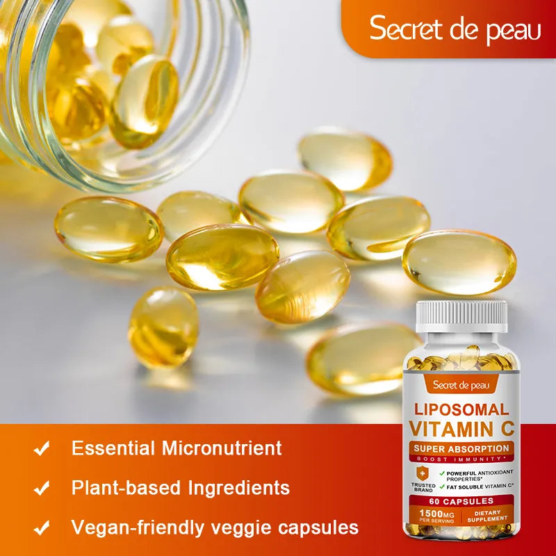 Secret De Peau Organic Liposomal Vitamin C Capsules