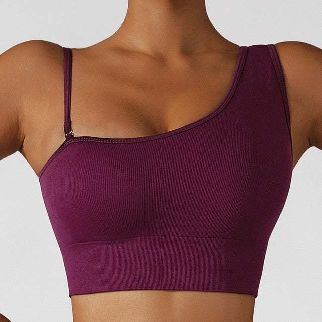 One Shoulder Sports Top