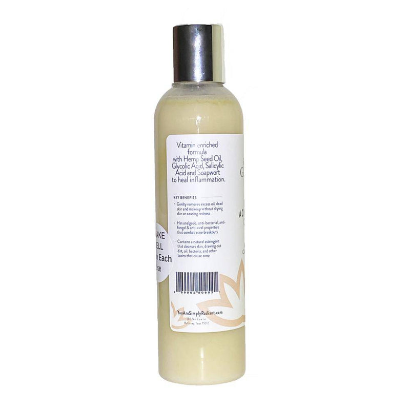 Organic Acne Control Cleanser with Hemp Seed Oil