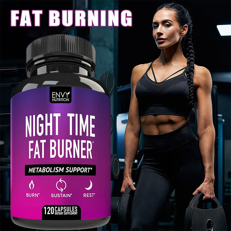 Envy Nutrition Night Time Fat Burner - Metabolism Support Supplements