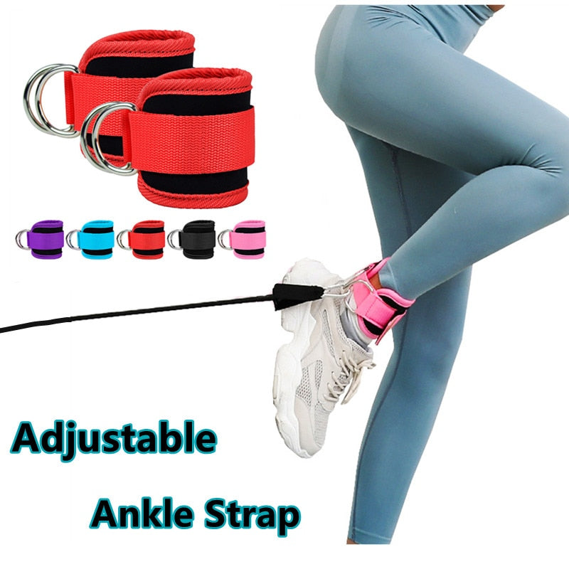 Adjustable Gym Ankle Straps
