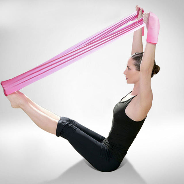 1.2m Pilates Stretch Exercise Band, 0.35mm Thickness