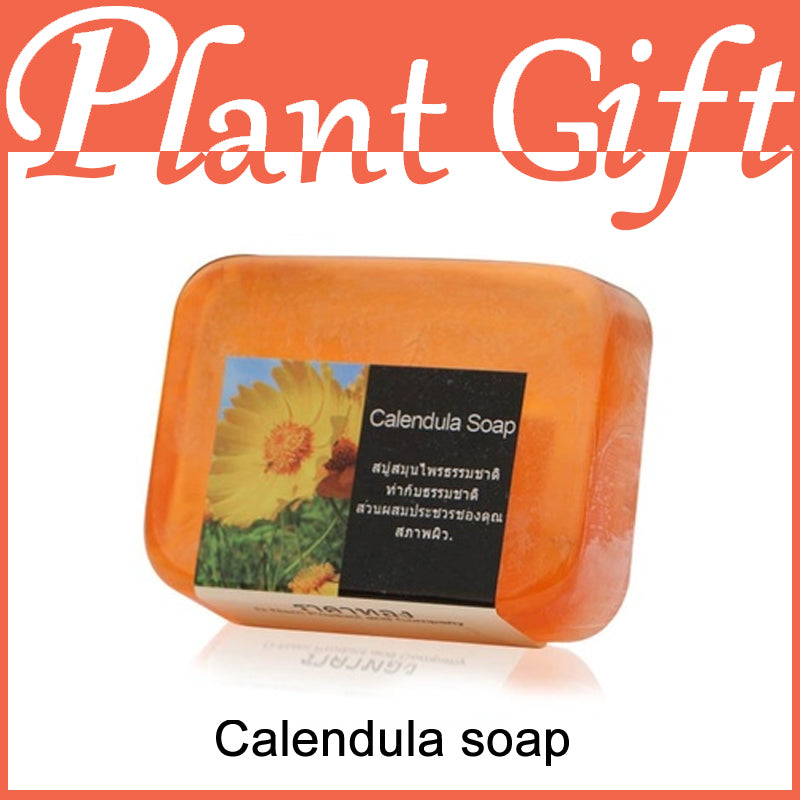100g  Calendula Handmade Soap Repair Pore Anti Allergic Aromatherapy Soap Vegan Soap For Gift Keratosis Pilaris Soap