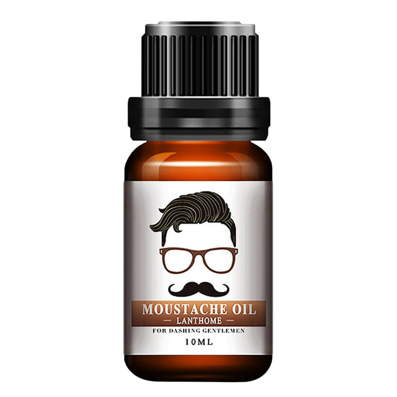 Men's All-Natural Organic Moustache Oil for Moisturizing, Styling, Beards
