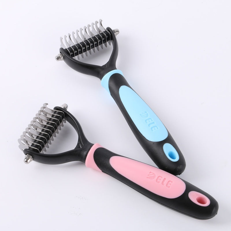 Dog Pet Cat Fur Grooming Trimmer Tool Comb Brush 11 Blade Shampoo for dogs
