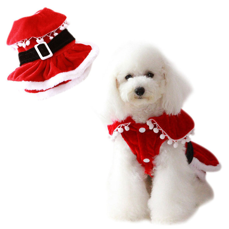 Christmas dog clothing pet clothes Winter Dog Coats Dog Outer wears For Winter Outside wear Small Clothes for dogs Chihuahua