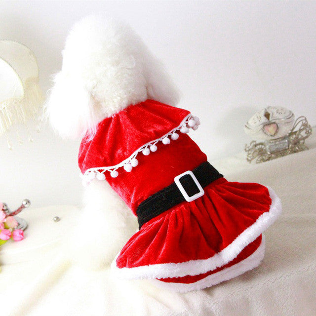 Christmas dog clothing pet clothes Winter Dog Coats Dog Outer wears For Winter Outside wear Small Clothes for dogs Chihuahua