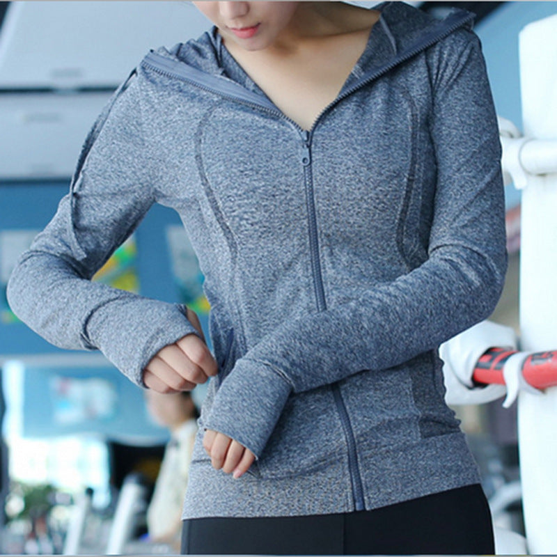 Women's Quick-drying Long-sleeved Yoga Jacket
