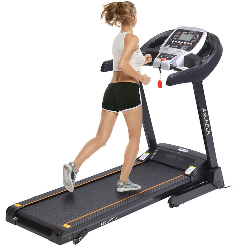 ANCHEER 2.25HP Mute Folding Electric Treadmill